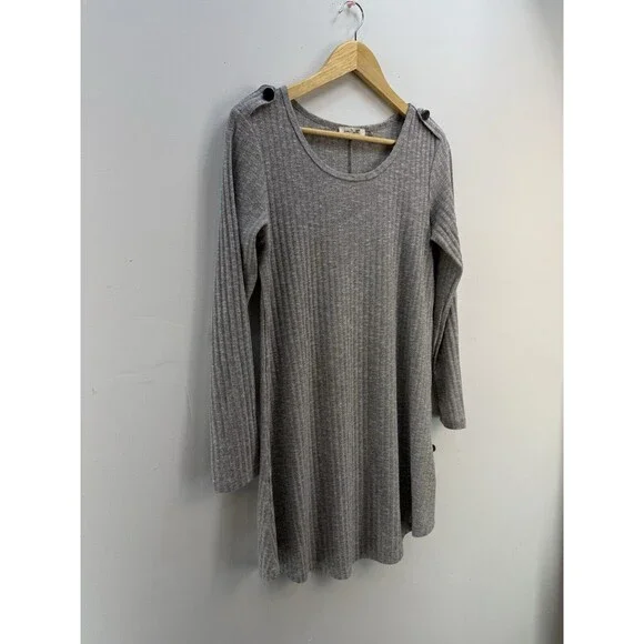 Simply Noelle women Tunic long Sleeve Gray color Small - Picture 6 of 10
